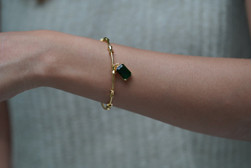 Greenstone Cuff Bracelet