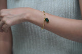 Greenstone Cuff Bracelet