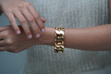 Chunky Gold Cuff