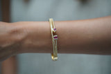 Dainty Ruby Cuff