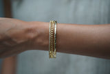 Studded stackable cuff