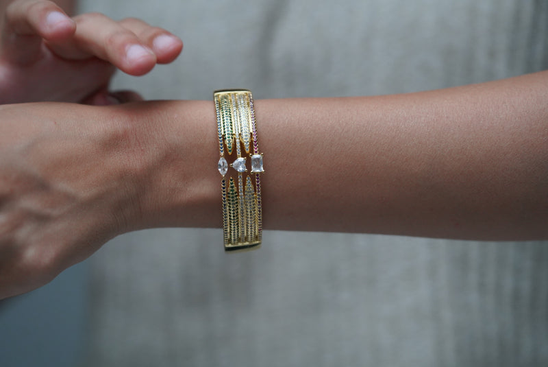 Multi Studded Crystal Bracelet