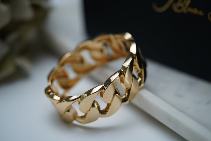 Chunky Gold Cuff