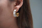 Mother of pearl Hoop Earrings