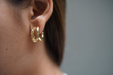 Minimal Double Hoop Earrings