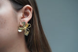 Blooming Flower Statement Studs