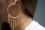 Twisted Tassel Earring