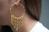 Twisted Tassel Earring