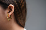 Gold Star Earring