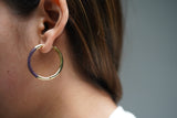 Studded Hoops earrings