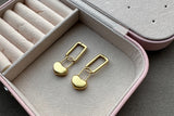 Detachable Heart Earrings