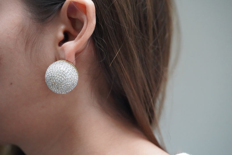 Oversized Studded Earrings