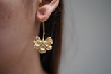 Vintage Flower Drop Earrings