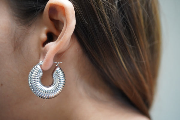 Retro Chunky Hoops