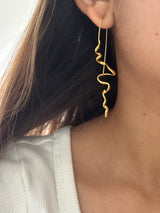 Irregular Dangle Earrings