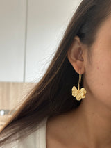 Vintage Flower Drop Earrings