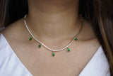 Stella Green Stone Necklace