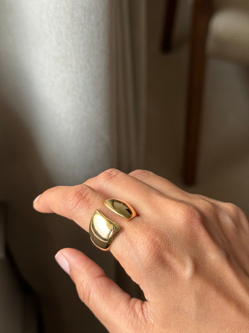 Gold Cuff Ring