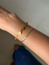 Dainty hearts Stackable Layered Bracelet