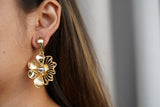 Floral Drop Earrings