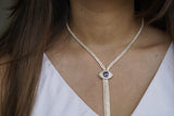 Statement Evil Eye Glimmer Necklace