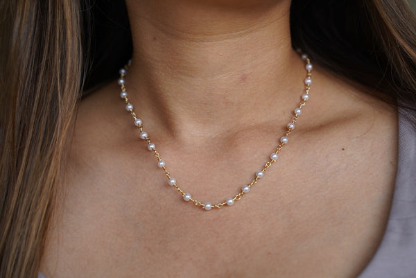 Dainty Pearl Chain