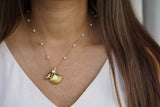 Shell Pearl Necklace