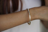 Minimal Diamond studded Cuff