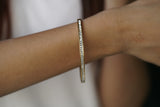 Minimal Diamond studded Cuff