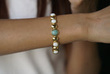 Amazonite Gemstone Cuff