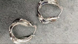 Asymmetric Hoop Earrings