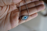 Evil Eye Marquee Pendant Necklace