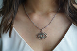 Sunshine Evil Eye Necklace