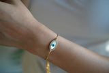 Marquee Evil Eye Bracelet