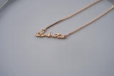 Personalized Cursive Name Necklace