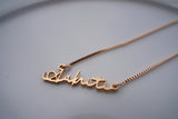 Personalized Cursive Name Necklace