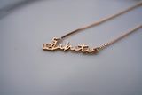 Personalized Cursive Name Necklace