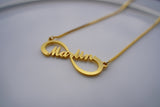 Customized Infinity Name Necklace