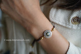 Circular Studded Evil Eye