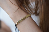 Slim Engraved Wrist Band