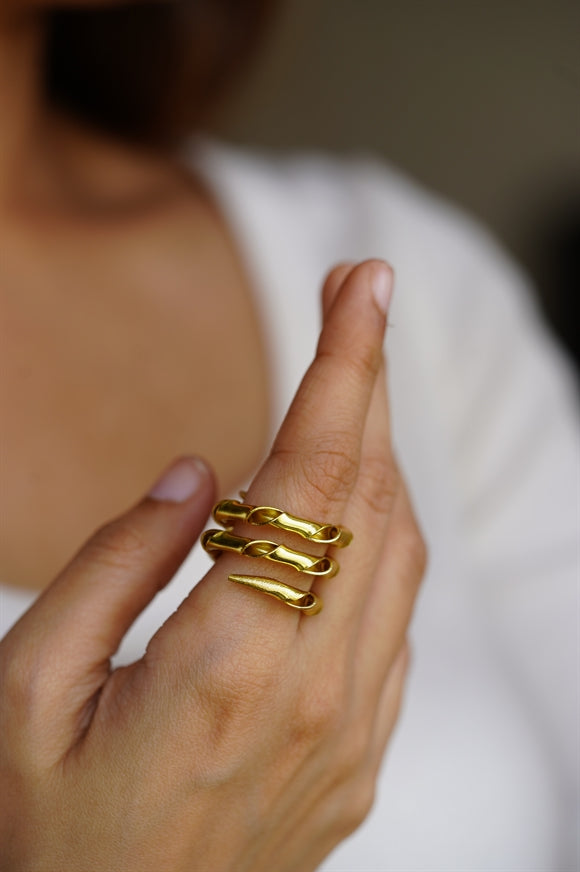 Twisted Stackable Ring