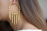 Twisted Tassel Earring