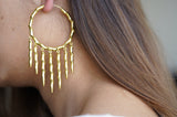 Twisted Tassel Earring