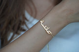 Arabic name bracelet India