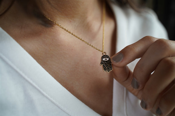 Hamsa Hand Necklace