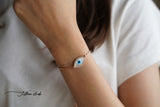 Marquee Evil Eye Bracelet