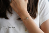 Gold Studded Hamsa Hand Bracelet