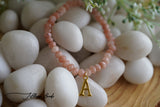 Beaded Initial Bracelet