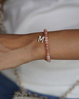 Beaded Initial Bracelet