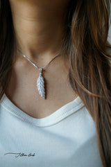 Ombre Leaf necklace